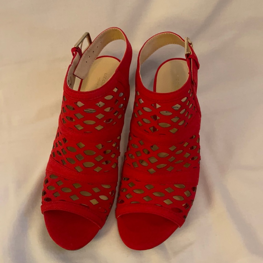 GORGEOUS Red Dress Sandals
